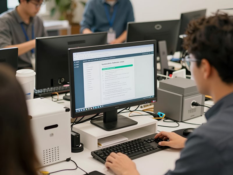 Команда Somebot обсуждает настройку автоматизированной системы рассылки уведомлений в рабочем офисе